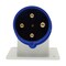 Walther-Werke Pin and Sleeve Inlet, 60A, 3Ã¸ 250 or 230, 3 Phase, 3 Pole, NEMA Not Rated 661409 - alternate 8
