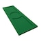 Ekena Millwork True Fit PVC Center Circle Arts & Crafts Fixed Mount Shutters, Viridian Green, 15W x 42H, PR TFP001AC15X042HG - alternate 14