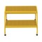 Vestil Alum Step Stand, 2 Step, Wide, Welded, 2 Steps, 20 Overall Height, Aluminum, Yellow SSA-2W-Y - alternate 3