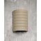 Luxury Lighting Zenia 13 in Tall Ceramic Outdoor Wall Light, Cottonwood Paint Finish 102-01-CW-ud-7 - alternate 3