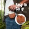 Powertec Axe & Hatchet Sharpening Stone, Dual Grit 180/320 Round Sharpening Puck, Multi-Purpose 72125 - alternate 5