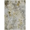 Homeroots 5' X 8' Taupe Ivory And Tan Floral Washable Indoor Outdoor Area Rug 583149 - alternate 8