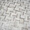 Apollo Tile Artisana 12x12 in. Silver White Polished, Textured, Foiled Stone Block Basketweave Mosaic Tile, 5PK APLBST8802A - alternate 10