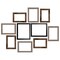 Megachef 10 Piece Assorted Wood Picture Frame Set in Black and Brown 750122149M - alternate 5