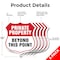 Signmission Private Property Shield Sign Private Pro, 12 inch X 12 inch, Aluminum Metal Sign, 5PK SHI-A-5Pack-12-444 - alternate 5