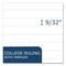 Roaring Spring Environotes BioBased Notepad, Random Cover Colors, Medium/College Rule, (70) White 8.5 x 11 Sheets 13363 - alternate 7