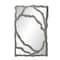Homeroots 44" Gray Wood Free Form Framed Accent Mirror 635503 - alternate 6