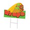 Signmission Wraps Die Cut Yard Sign & Stake outdoor plastic coroplast window, C-DC-1216-DS-Wraps19 C-DC-1216-DS-Wraps19 - alternate 1