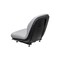 Uni Pro 128 Bucket Seat, With Slide Rails & 1 Normally Open OPS, Gray Vinyl 8642 - alternate 8