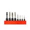 Stupid Simple Tools Impact Tap Socket Set 8pc with Silicone Socket Rail  1/4 & 3/8 In. Drive SST015 - alternate 7