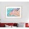 Homeroots Colorful Fish Framed Art White Picture Frame Print Wall Art 474043 - alternate 3