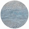 Homeroots 8' Gray And Silver Round Abstract Washable Indoor Outdoor Area Rug 609458 - alternate 8