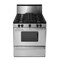 Premier Gas Range, 4 Sealed Burners, 30 inW x 46 inH x 26 inD, 3.9 cu. ft. Oven, Stainless Steel 805768 - alternate 2