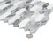Apollo Tile Toscana 12x12 in. Polished Calacatta Bluette, Thassos White Elongated Picket Mosaic Tile, 5PK APLEML88G48A - alternate 5