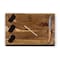 Picnic Time Family Of Brands NCAA USC Trojans Delio Cheese Board and Knife Set - Charcuterie Board Set 833-00-512-093-0 - alternate 1