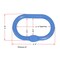 Mytee Products Oblong Master Link Grade 100 3/4in WLL 11,000 Lbs (5 Tons) 4:1 Safety Factor OL34-G100 - alternate 8