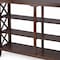 Homeroots 36" Brown Bookcase 389568 - alternate 4