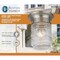 Boston Harbor HV-66919-BN Porch Light Fixture, 60, 13 W, CFL Lamp, Jelly Jar Bulb HV-66919-BN - alternate 3