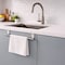 Basicwise Chrome Over the Door Extendable Towel Holder Rack for the Kitchen, Vanity, and Bathroom QI004451 - alternate 5