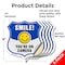 Signmission Smile You're On Camera Shield Sign Smile, 6 inch X 6 inch, Vinyl Decal, 5PK SHI-D-5PACK-6-463 - alternate 5