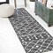Jonathan Y Nokat Tribal Bohemian Black/Ivory 2 ft. x 10 ft. Indoor/Outdoor Runner Rug SMB131E-210 - alternate 1