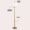 Jonathan Y Maryna 59.5 in. Minimalist Modern Teahouse Wood w/Ribbed Cocoon Pumpkin Shade LED Floor Lamp, White/L JYL4200B - alternate 9
