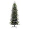 Holiday Bright Lights 6 ft. Pencil LED 1150 ct Emerald Pine Sparkle Color Changing Christmas Tree 24-06009A - alternate 1