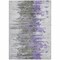 Homeroots 8' X 10' Purple Ivory And Charcoal Abstract Washable Indoor Outdoor Area Rug 582401 - alternate 6