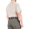 First Tactical Short Sleeve Shirt, 35% Cotton, 65% Polyester, Button, 0 Pocket(s), Khaki, S 112012 - alternate 4