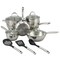 Oster Ridgewell 13pc Stainless Steel Belly Shape Cookware Set in Silver Mirror Polish 109543.13 - alternate 7