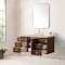 James Martin Vanities Amberly 48" Single Vanity, Mid-Century Walnut, w/ 3 CM Tajnar Eclos Top 670-V48-WLT-3TJR - alternate 9