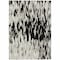 Homeroots 10' X 14' Black And Ivory Abstract Washable Indoor Outdoor Area Rug 612640 - alternate 9