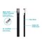 Roughneck Wheel Brush, Narrow Face, 4 in Brush dia, 3/16 in Face W, M14x2 Arbor Hole, Stringer Bead Knot Filam 13127 - alternate 3