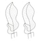 Pure Garden Trellis for Climbing Plants Outdoor Plant Support 2-Pack 44 in Metal Garden Trellis 50-LG1474 - alternate 10