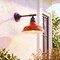 Jonathan Y Wallace 12.25" 1-Light Farmhouse Industrial Indoor/Outdoor Iron LED Victorian Arm Outdoor Sconce, Red JYL7615E - alternate 8