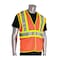 Pip ANSI Type R Class 2 FR Treated Two-Tone Mesh Vest 305-MVFROR-S/M - alternate 1