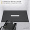 Anzzi 59 in. x 32 in. Barrier-Free ShowerBase in Black with Center Drain, SMC Construction, Slip-Resistant SB-AZ408C-BL - alternate 10
