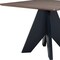 Homeroots 41" Espresso Wood Pedestal Base Square Dining Table 623359 - alternate 7