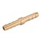 Freeman Z1414MMBC 1/4" x 1/4" Male to Male Brass Barbed Coupler Z1414MMBC - alternate 2