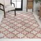 Jonathan Y Cyrus Modern Geometric Tile Pattern Salmon/Cream 8 ft. x 10 ft. Indoor/Outdoor Area Rug TSN200A-8 - alternate 4