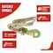 Mytee Products Auto Car Haul Flatbed Tie Down Kit Lasso Wheel Ratchet Strap w Snap Hook, 8PK RST-212SM-SHx8 - alternate 6
