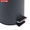 Elama 1.5 Gallon Stylish Grey and Copper Soft Pedal Office, Kitchen and Bathroom Trash Bin 750111715M - alternate 8