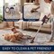 Jonathan Y Kisara Oushak Style Distressed Border Non-Slip Machine-Washable Khaki/Gray 3 ft. x 5 ft. Area Rug PTN101F-3 - alternate 5