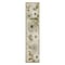 Homeroots 8' Ivory And Green Floral Indoor Outdoor Runner Rug 548041 - alternate 1