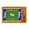 Picnic Time Family Of Brands NCAA Pittsburgh Panthers Football Field Icon Glass Top Cutting Board & Knife Set 910-00-505-504-0 - alternate 1