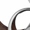Homeroots 16" Silver and Brown Buffed Aluminum Tabletop Sculpture 354603 - alternate 8