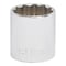 Vulcan Drive Socket, 32 mm Socket, 1/2 in Drive, 12-Point, Chrome Vanadium Steel, Chrome MT6534185 - alternate 1