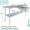 Amgood 24 in. x 72 in. Stainless Steel Table With Drawer AMG WT-2472 + DRAWER-1520-Z - alternate 6