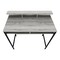 Homeroots 47" Gray and Black Wood and Metal Computer Desk 489895 - alternate 9