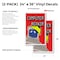 Signmission Computer Repair, Vinyl Decals Only 24 Inch x 36 Inch, Vinyl Decal, 2PK DSB-2436-2PACK-Computer Repair - alternate 2